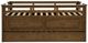 Coaster® Carlsbad Medium Brown Twin Captains Bed With Trundle -2