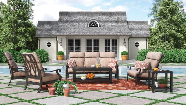 Signature Design by Ashley® Castle Island Dark Brown Rectangular Cocktail Table-4