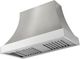 La Cornue Cascade Series 44" Stainless Steel Wall Mounted Range Hood with Polished Chrome Trim-0
