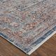 Feizy Marquette Blue/Rust 5' x 7' Rug-2