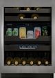 Marathon M4 Series 24” 5.3 Cu. Ft. Stainless Steel Built-In Dual Zone Wine Cooler-3