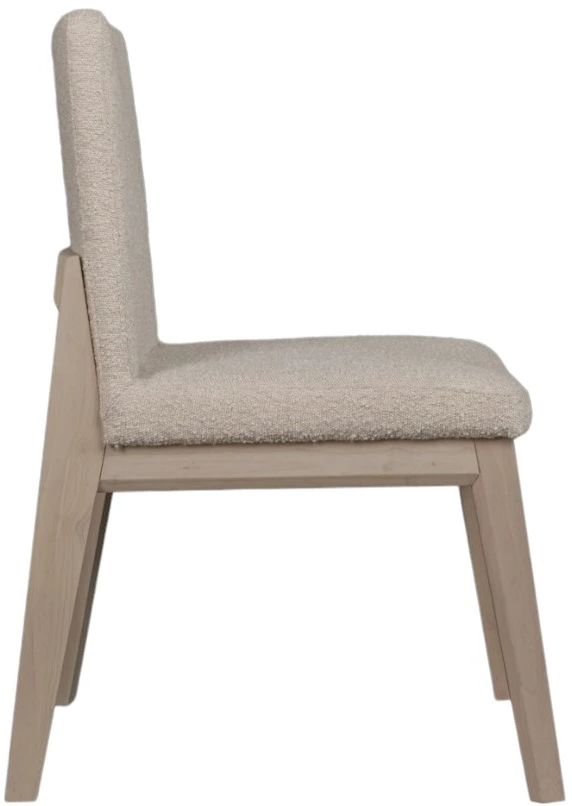 Modus Furniture Liv Brun/White Sand Dining Chair-2