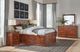 Archbold Furniture Customizable Shaker Full Chest Panel Storage Bed-0