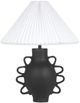 TOV Furniture Hazza Black Pleated Table Lamp-0