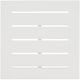 Linon Calabash White Aluminum Outdoor Side Table-4