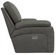 La-Z-Boy® Greyson Blue Grey Leather Power Reclining Loveseat with Console and Headrest-2