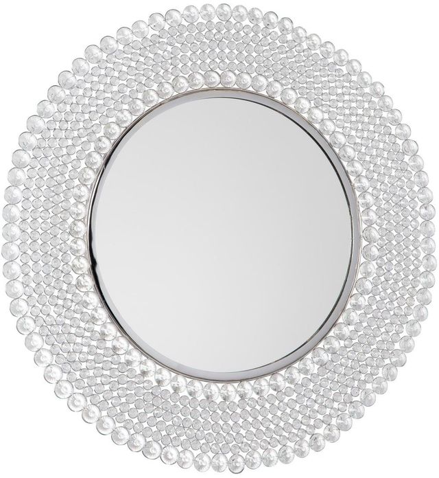Signature Design by Ashley® Marly Clear/Silver Accent Mirror-0