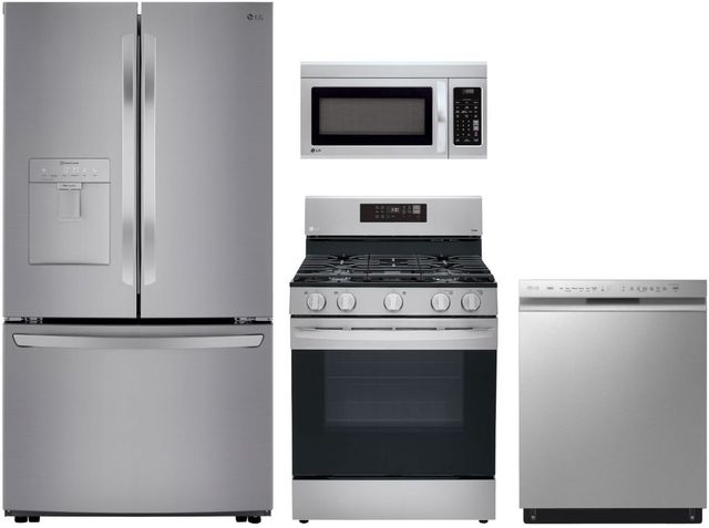 LG 4 Piece Stainless Steel Kitchen Package-0