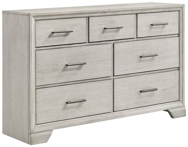 Crown Mark Jaymes White Mist Dresser-0