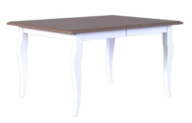 Country View Woodworking Customizable Manchester Brown Maple 54" Dining Table with 2-Leaves-0