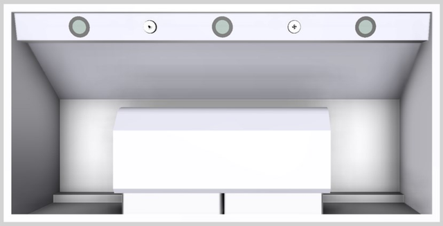Vent-A-Hood® 42" White Under Cabinet Range Hood-3