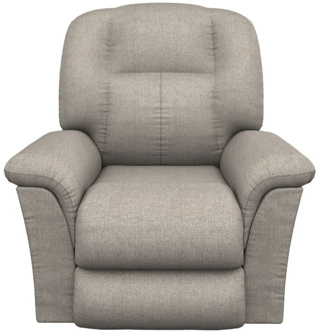 La-Z-Boy® Jasper Pewter Power Rocking Recliner with Headrest and Lumbar-1