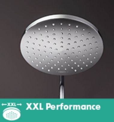 Hansgrohe Vernis Blend Matte Black 1.75 GPM Showerhead-3