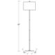 Surya Becker Silver Floor Lamp-5