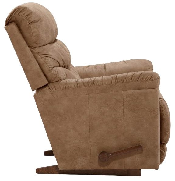 La-Z-Boy® Joshua Chestnut Manual Rocking Recliner-2