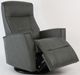 Fjords® Relax Harstad Grey Small Dual Motion Swivel Recliner-3