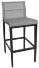 CabanaCoast® Customizable Arcade Aluminum/Batyline® Sling Outdoor Bar Stool-0