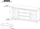 International Furniture Direct Golden Loft Gray Buffet-1