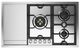 Ilve® Panoramagic 36'' Stainless Steel Liquid Propane Gas Cooktop with Griddle-0