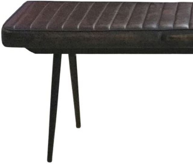 Coaster® Partridge Espresso/Black Cushion Bench-1