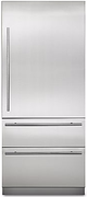 Viking® Virtuoso 6 Series 20.0 Cu. Ft. Stainless Steel Built In Bottom Freezer Refrigerator-0