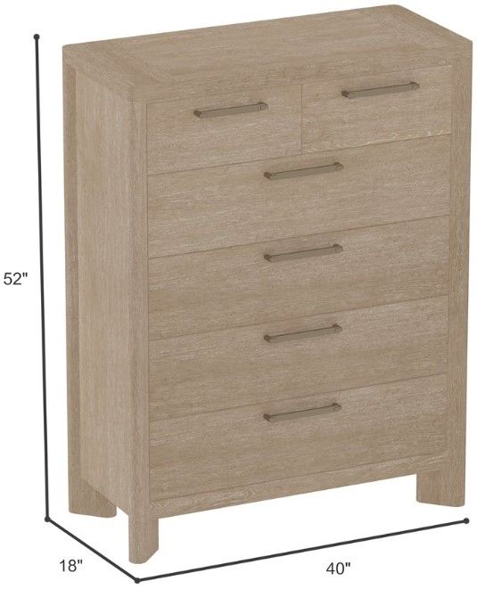 Emerald Home Pacific Grove Sand Dune Chest-2