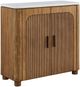Uttermost® Mebarak Honey/White 2-Door Cabinet-0