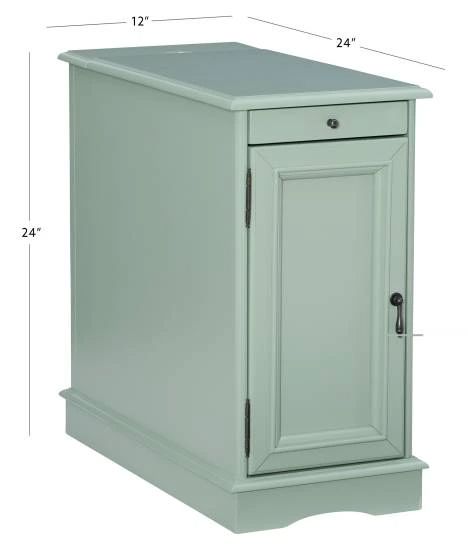 Powell® Barron Aqua Accent Table-2