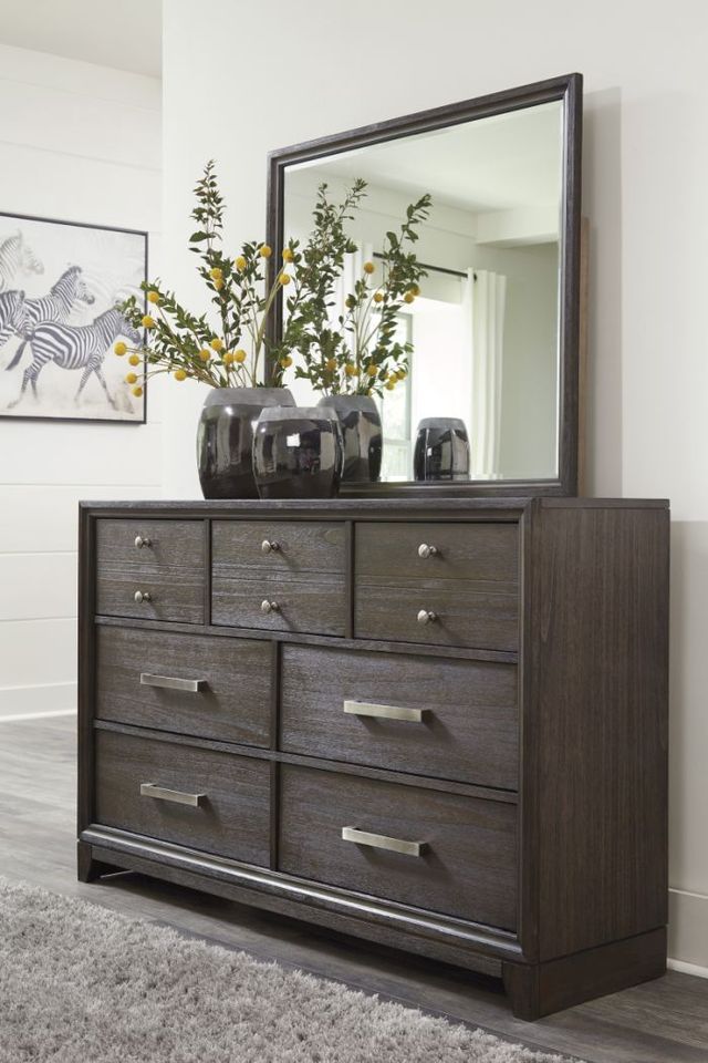 Signature Design by Ashley® Brueban Chestnut Dresser and Mirror-3