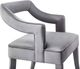 TOV Furniture Tiffany Grey Velvet Chair-2