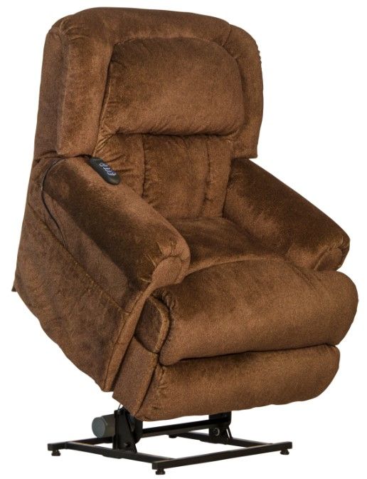 Catnapper® Burns Spice Dual Motor Power Lift Chair with Full Lay Flat Reclining-3