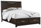 Najarian Furniture Malta Tobacco Storage Panel Bed-0