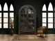 International Furniture Direct Obsidian Green Teal Cabinet-1