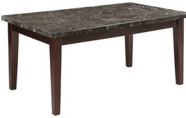 Mazin Furniture Decatur 5 Piece Black Dining Table Set-2