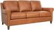 Smith Brothers Customizable 211 Leather Sofa-0