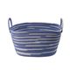 A & B Home 2-Piece Blue/White Basket Set-3