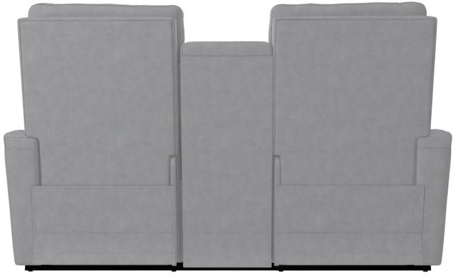 La-Z-Boy® Baron Mist Manual Wall Reclining Loveseat with Console-4