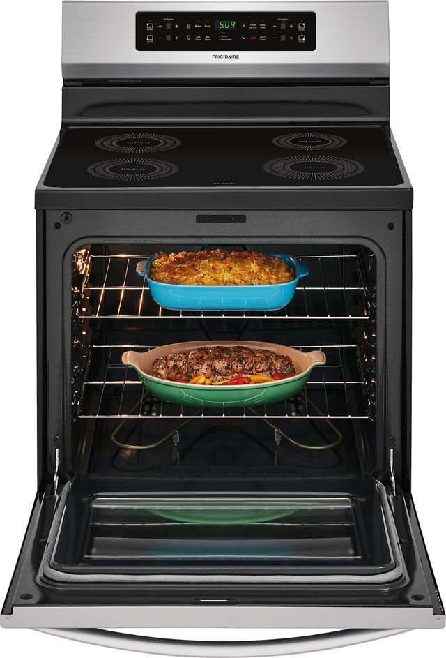 Frigidaire® 29.88" Stainless Steel Free Standing Induction Range-2