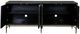 Basset Mirror Talley Sandblasted Black/White Server-4