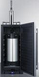 Summit® 2.9 Cu. Ft. Stainless Steel Beer Cooler/Kegerator-3