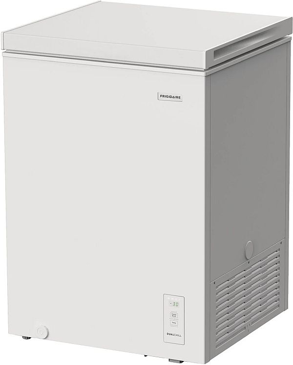 Frigidaire 24" 5.1 Cu. Ft. White Convertible Garage Ready Chest Freezer-3
