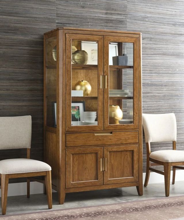 Kincaid® Aspire Summit Aspire Cherry Display Cabinet-3