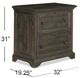 Magnussen Home® Bellamy Peppercorn Lateral File-2