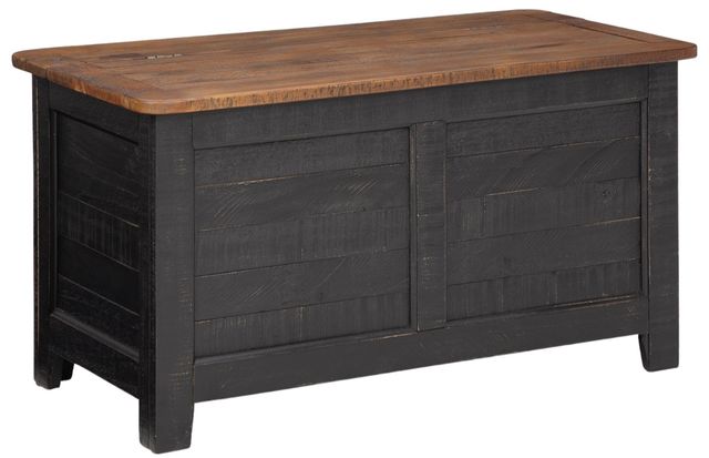 Signature Design by Ashley® Dashbury Antique Black Storage Trunk-0