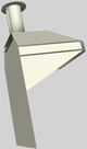 Vent-A-Hood® A Series 30" Biscuit Retro Style Wall Mounted Range Hood-2