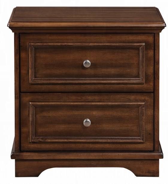 ACME Furniture Franklin 4-Piece Brushed Walnut Full Bedroom Set-2