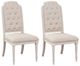 ACME Furniture Wynsor 2-Piece Antique White Side Chair Set-0
