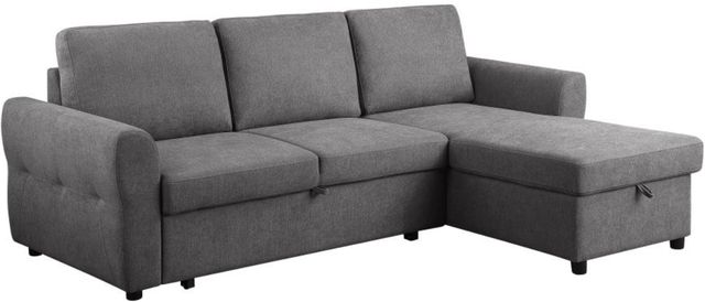 Coaster® Samantha 2-Piece Gray Right-Arm Facing Sleeper Sectional-0