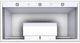 Vent-A-Hood® Designer Series 48" White Wall Mounted Range Hood-3