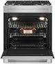 JennAir® RISE™ 30" Stainless Steel Pro Style Dual Fuel Slide-In Range-3
